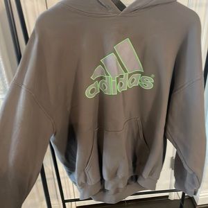 Gray Adidas Hoodie